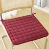 Cojín Grueso Antideslizante de Felpa para Silla Oficina Estudiante Mesa de Comedor Hogar Dormitorio Banco Cojín Antideslizante para Asiento