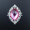 Nueva placa de flor de aleación hebilla de diamantes zapatos ropa bolso joyería accesorios de aleación diy joyería fábrica directa plata