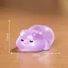 Micro-paisaje Creativo Lindo Cerdo Pequeño Durmiendo Luminoso Decoraciones DIY Accesorios de Bolsa Ciega Adornos Pequeños para el Coche de Escritorio
