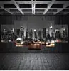 5 pares de Pintura em Tela Paisagem Arquitetura da Cidade de Nova York Imagens Cena Noturna da Cidade Pôster Núcleo de Pintura para Decoração de Casa