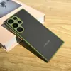 Para Samsung S24FE Funda de Teléfono S22Ultra Piel S23 Mate note20u Funda Protectora de Borde Suave Todo Incluido