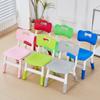 Banco Grueso Elevado Silla para Niños Jardín de Niños Silla con Respaldo Silla para Comer para Bebé Silla Pequeña de Plástico Taburete Pequeño para el Hogar