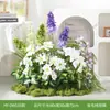 HY-DW5 Macetas florales artificiales, plantas verdes reales para decoración interior y exterior, restaurante, populares en redes sociales