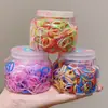 Elásticos de Cabelo Infantis para Meninas, Elásticos Coloridos e Fofos para Rabos de Cavalo, Tranças e Coques