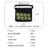 Armazenamento de tênis Cintura Bag Golf Cintura Bag Pickup Bag Ténis de mesa Outdoor Ball Fit Bag Tennis Waist Bag