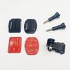 Conjunto de accesorios de base fija para casco GoPro 10, 7 piezas de soporte fijo universal para casco de cámara deportiva DJI
