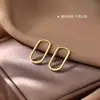 Pendientes Dorados Elegantes de Zhao Lusi para Mujer 5 Pendientes Nuevos de Lujo Accesible Pendientes de Otoño e Invierno