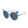 Nuevas gafas de sol polarizadas de silicona para niños, lindas, de dibujos animados, con orejitas, protección UV, gafas de sol al por mayor 8295