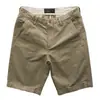Recomendados: Shorts de Trabajo de Algodón Puro de Alta Calidad, Resistentes, Elegantes, Lavado Vintage, de Longitud Media para Moda Urbana para Hombres