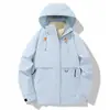 Chaqueta de Forro Polar Tres en Uno, Chaqueta de Montañismo Impermeable con Capucha de Forro Polar para Hombres y Mujeres, para Parejas