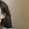 Diadema de alta gama, delicada, con imitación de pedrería para mujer, adecuada para el uso diario, diseñada para realzar la apariencia de la línea del cabello y se puede usar como diadema para lavarse la cara sin causar molestias ni resbalarse