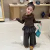 Maiyoyo, un cárdigan de punto suave y delicado para niñas pequeñas, un suéter holgado para niños pequeños y niños pequeños, ropa exterior para niños