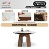 Mesa de Comedor de Pizarra de Madera Maciza Mesa de Comedor Retráctil Combinación de Mesa y Sillas Cuadrada y Redonda Doble Propósito Moderna Simple para el Hogar Mesa de Comedor Plegable