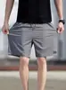 Shorts de Seda Gelada Finos Respiráveis de Secagem Rápida para Homens, Tendência de Verão para Fitness ao Ar Livre e Uso Casual