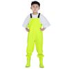 Pantalones de Agua Certificados por la UE para Niños, Pantalones de Lluvia Impermeables con Botas de Lluvia, Traje de Una Pieza para Actividades Marinas, Pantalones de Una Pieza para Vadear en el Mar