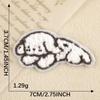 Etiqueta de bordado japonesa e coreana Patch chenille Patch bordado Patch toalha original bordado acessórios de animais Patch de pano