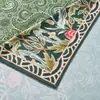 Mantel Rectangular, Disponible en Stock, Patrón Floral Vintage de Cachemir y Rosas en Poliéster con Dobladillo Enrollado para Comedor y Decoración del Hogar, Suministro Directo de Fábrica