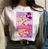 2025 Nuevo Sitio Web Independiente Transfronterizo Sitio Web Independiente de Amazon Estampado de Letras Camiseta para Mujer Ropa para Mujer