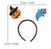 Listas de Fábrica Prehechas Transfronterizas Halloween Diademas Decorativas Simples Diademas Divertidas Calabaza Fantasma Accesorios para el Cabello de Calabaza