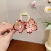 Clip de Flor con Sentido Avanzado para Agarrar el Cabello para Mujer 2024 Nuevo Estilo Clip para Agarrar el Cabello Suave Semirrecogido Clip de Tiburón para el Cabello de la Cabeza