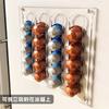Suporte Expositor de Cápsulas de Café em Acrílico Modelo Acessórios para Cozinha Restaurante Rack de Café Moderno Luxo Leve Caixa de Café
