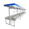 Línea de Montaje de Enchufe Personalizado Zhengbang Perfil de Aluminio Empaque Banda Transportadora de Montaje Producción Antiestática