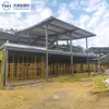 Serviço completo de exportação fabricante de estrutura de aço tianju'an villa de aço leve design personalizado casa de estrutura de aço