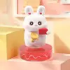 Nueva Caja Sorpresa Diario Escolar del Conejo Obediente Zhuanzhuan Figura de Mascota Linda Giratoria Decoración de Escritorio Adorno de Juego de Moda Popular en Internet