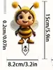 Novedad Tema de Abejas Colgante Acrílico Plano 2D Perfecto para Decoración de Actividad en Casa Aula o Fiesta