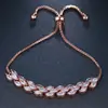 Elegante simple rama circón garra cadena estilo japonés y coreano regalo venta al por mayor directo de fábrica cajón cremallera WeChat ST-pulsera