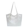 Bolso Tote de Gran Capacidad para Mujer 2025 Nuevo Moderno Simple Estilo Coreano Moda Bolso de Mano de Hombro para Mujer