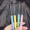 Pacote Cabo Plástico Cone Reto Agulha Picadora Mil Peças Roupa Couro Remoção de Costura Produto Perfuração DIY Ferramentas de Costura