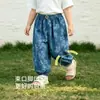 Calça Repelente de Mosquitos para Bebê Estilo Fino Primavera e Verão Unissex Calça Longa Casual Infantil Calça de Dormir Infantil Calça Lanterna Calça Esportiva para Bebê