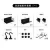 Tablero perforado Wg6Q Mampara de pared para e-sports Personalizable, Estante de almacenamiento, Escritorio de estudio para computadora Decoración Estante de almacenamiento de escritorio