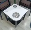 Mesa de Mahjong, Mesa de Centro, Porta-Chá, Mesinha Lateral, Casa de Chá de Ardósia, Mesa de Chá em Sala Privada, Mesa de Centro para Sala de Xadrez e Cartas