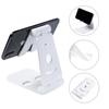 Suporte Preguiçoso Dobrável Duplo para Celular e Tablet, Suporte Criativo Dobrável Duplo para Transmissão ao Vivo, Suporte de Mesa para Celular para Uso em Transmissão ao Vivo