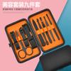 Venta al por mayor del fabricante Juego de cortaúñas de acero inoxidable, Herramientas para cortar uñas y manicura, Juego de 9 piezas, Admite almacenamiento personalizado