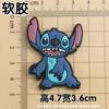 Parche para Carcasa de Teléfono de Animación de Dibujos Animados Accesorios para Coche Accesorios Accesorios DIY Pegamento Suave de PVC Material Lindo para Refrigerador