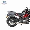 Coche muscle Wolf adecuado para Benali Blue Dragon BN302S bolsa lateral empaque lateral bolsa para casco casco semi-integral modificación de liberación rápida