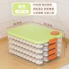 Caixa para Dumplings, Caixa de Armazenamento para Geladeira de Camadas Múltiplas de Grau Alimentício com Tampa, Caixa de Conservação Congelada Rápida para Wontons Congelados e Macarrão Puxado à Mão