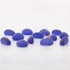Piedras decorativas para acuarios, paisajismo, acuarios, anacardos azules, cuentas de vidrio, piedra fluorescente, piedra azul, cristal, 1 kg
