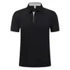 Camisa POLO de verão 175g leve, resistente a rugas, color block, sem costura, toque fresco, com logotipo personalizado, colarinho de abas, manga curta, para trabalho, em estoque