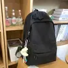 Mochila nueva estilo japonés, moderna y estéticamente agradable para niñas, adecuada para estudiantes de secundaria y preparatoria, casual, simple y con gran capacidad