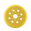 Almofada de Polimento Elétrico do Fabricante 5 Polegadas 8 Furos 4 Olhos Autoadesiva Gancho e Argola Suporte de Lixa Almofada de Polimento PU Venda Quente Transfronteiriça