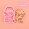 Molde para Galletas 3D Serie de Consola de Juegos Simulador Cortador para Sellar Galletas DIY Material Seguro Artículo Esencial para el Hogar