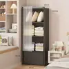 Exclusivo para Comercio ExteriorNuevo Armario de Almacenamiento Multicapa, Armario de Tela Simple, Perchero para Hogar y Dormitorio, Armario de Tela al por Mayor