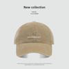 Gorra de Béisbol de Gran Circunferencia de Cabeza para Hombres, Sombrero Adelgazante para Mujeres, Sombrilla de Moda para Primavera y Otoño, Gorra de Algodón Cepillado Oversize de Copa Profunda y Pico de Pato