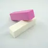 Spot atacado cor de doces de quatro lados lixa de unha quadrada revés de unha EVA esponja tofu bloco quatro quadrados