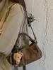 Bolso único en forma de media luna, nueva moda 2026, bolso minimalista para debajo del brazo, diseño plisado, bolso de hombro estilo coreano, bolso cruzado