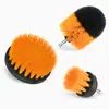 Especialmente Diseñado para Limpiar, el Juego de Tres Piezas Incluye Herramientas de Limpieza de 2/3.5/ 4 pulgadas para Cocina, Baño y Eliminación de Manchas de Coche Adaptador para Taladro Eléctrico